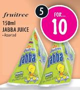 Fruitree Jabba Juice - 5 x 150ml