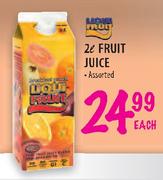 Liqui Fruit Fruit Juice - 2 Ltr Each