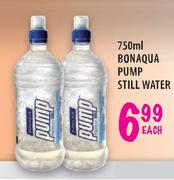 Banaqua Pump Still Water - 750ml Each