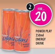 Powerplay Energy Drink - 2 x 250ml