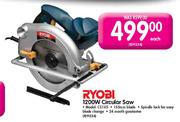 Ryobi Circular Saw (CS185)-1200W Each
