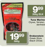 Drakenstein Greek-Style Black Olives-500g