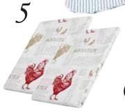 Rooster Table Ware-140x270cm Each