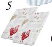 Rooster Table Ware-140x225cm Each