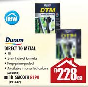 Duram Direct to Metal-1L Each 
