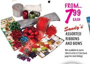 Sandy's Assorted Ribbons And Bows Each