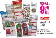 Creative Assorted Tags-Per Pack