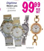 Digitime Watch Sets-Per Set