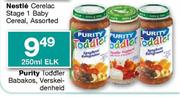 Purity Toddler Babakos Verskeidenheid-250ml Elk