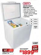 Dey White Chest Freezer-205Ltr(DMF290)