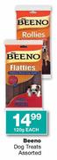 Beeno Dog Treats-120g Each