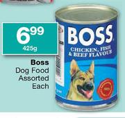 Boss Dog Food Assorted-425g Each