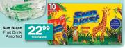 Sun Blast Fruit Drink-10x200ml 