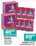 Whiskas Cat Food Multi Pack Assorted-12x85g Per Pack
