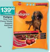 Pedigree Dog Food Chewy Meaty Nuggets Assorted-7.5kg/8kg Each