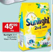 Sunlight 2-In-1 Automatic Wash Powder-2kg
