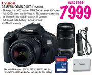 Canon Camera Combo Kit(EOS600D)
