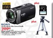 Sony CX190 Full HD Video Camera Bundle