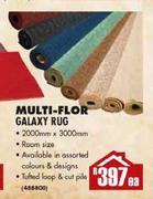 Multi Floor Galaxy Rug-2000mm x 3000mm