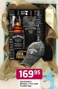 Jack Daniel's Whiskey-750ml And Trucker Cap