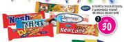 Assorted Chocolate Bars, 75gm Damascus Nougat or Jungle Energy Bars - 7's