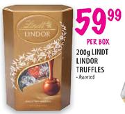 Lindt Lindor Truffles - 200gm Per Box