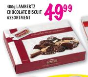 Lambertz Chocolate Biscuit Assortment - 400gm
