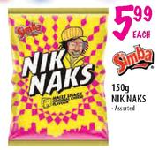 Simba Nik Naks - 150gm Each