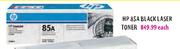 HP 85A Black Laser Toner Each