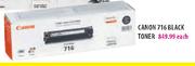 Canon 716 Black Toner Each