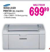 Samsung Mono Laser Printer-ML-2160/XFA