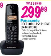 Panasonic Dect Cordless Phone-KX-TG1611SAH