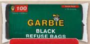 Garbie Swart Vullissakke-100's