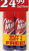 Mr. Min Multi Surface Cleaner Banded Pack-2*275ml