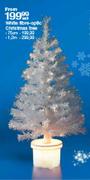 White Fibre Optic Christmas Tree-1.2m