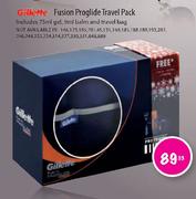 Gillette Fusion Proglide Travel Pack