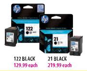 HP 122 Black-Each