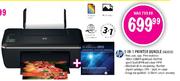 HP 3 In 1 Printer Bundle(IA2515)