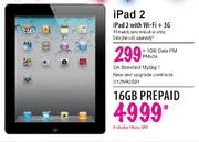 iPad 2 With WiFi + 3G-16GB