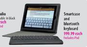 Smartcase & Bluetooth Keyboard-Each