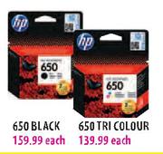 HP 650 Tri Colour-Each