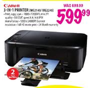 Canon 3 IN 1 Printer(MG214o/2240)