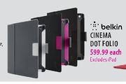 Belkin Cinama Dot Folio-Each