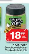 "Yum Yum" Grondboontjiebotter Verskeidenheid-400g Elk