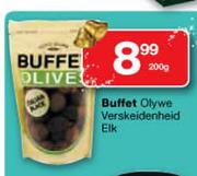 Buffet Olives Assorted-200g Each