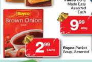 Royco Brown Onion Packet Soup-Each