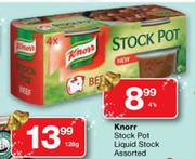 Knorr Stock Pot Liquid Stock Assorted-4's