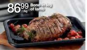Bone-In Leg Of Lamb-Per Kg
