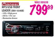 Pioneer MP3/USB Front Loader (DEH-1550UB)