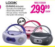 Logik CD/Radio (PCD6203)-Each